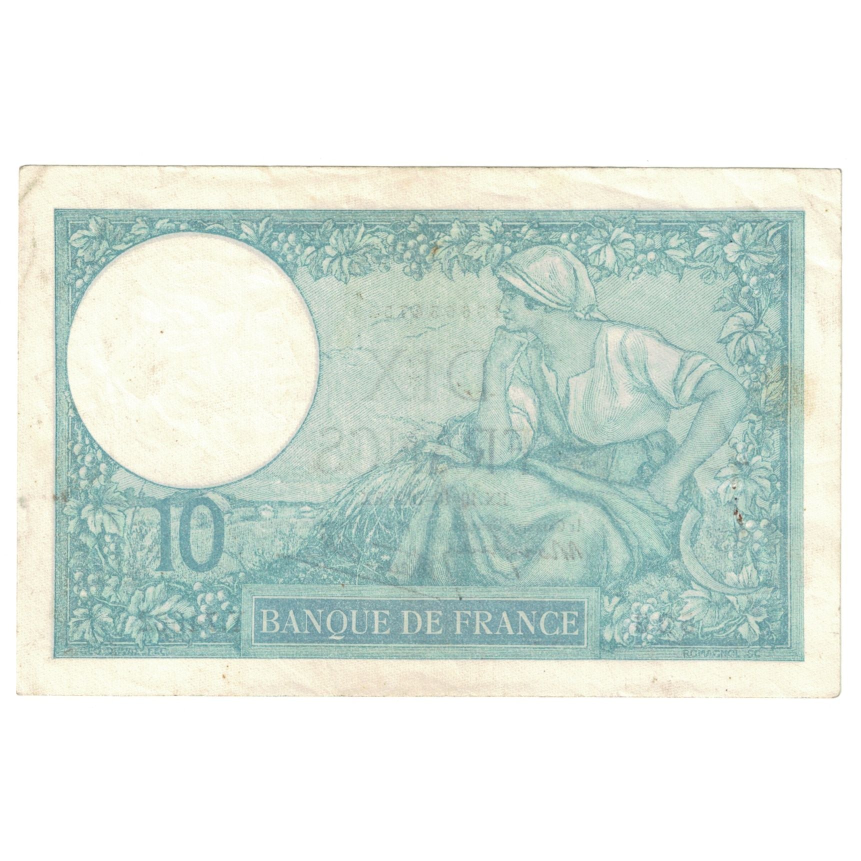 Frankreich, 10 Francs, Minerve, 1939, Y.74662, VZ, Fayette:7.12, KM:84