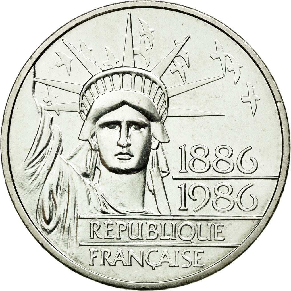 Münze, Frankreich, 100 Francs, 1986, VZ, Silber, KM:P972, Gadoury:901p