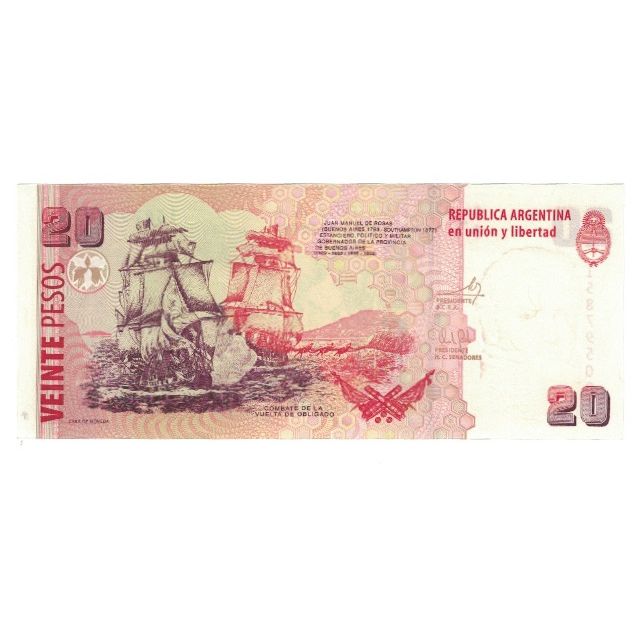 Banconote, Argentina, 20 Pesos, KM:355, FDS