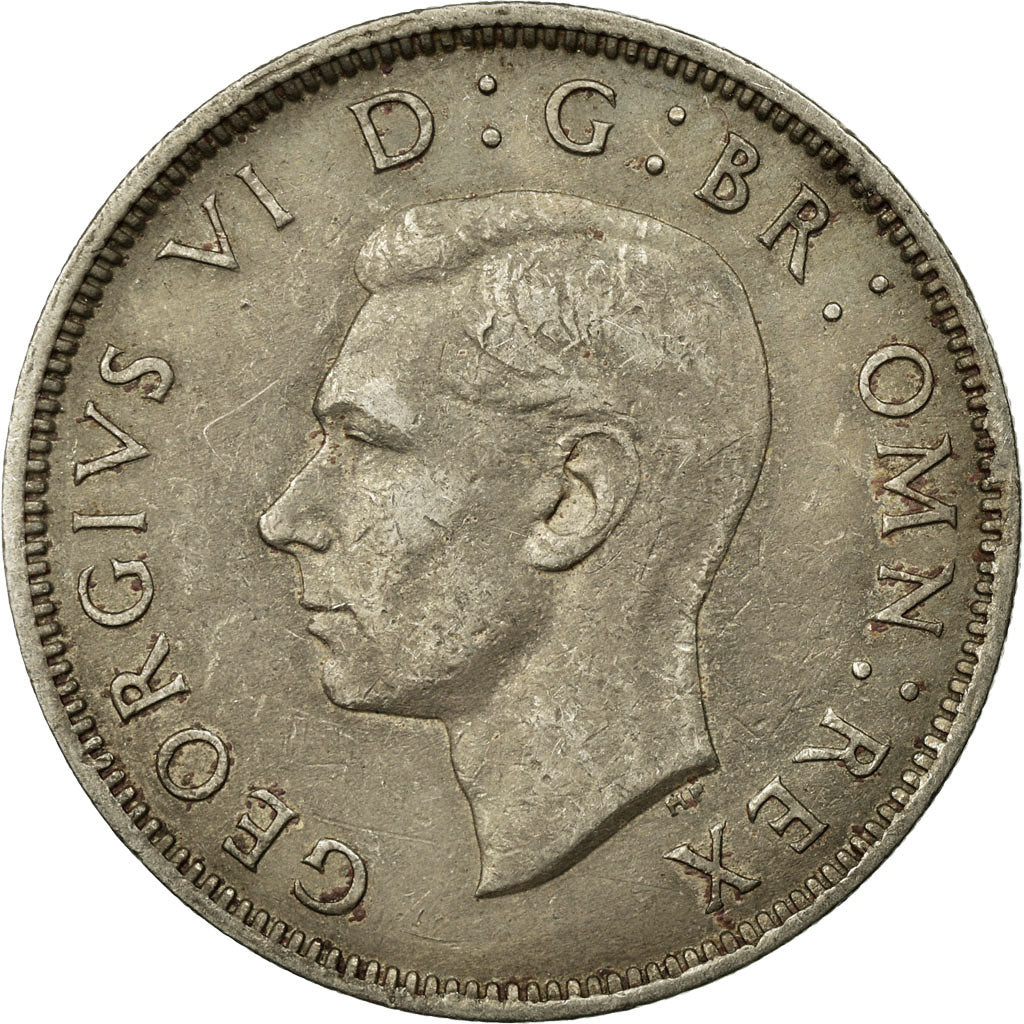Coin, Great Britain, George VI, Florin, Two Shillings, 1949, EF(40-45)