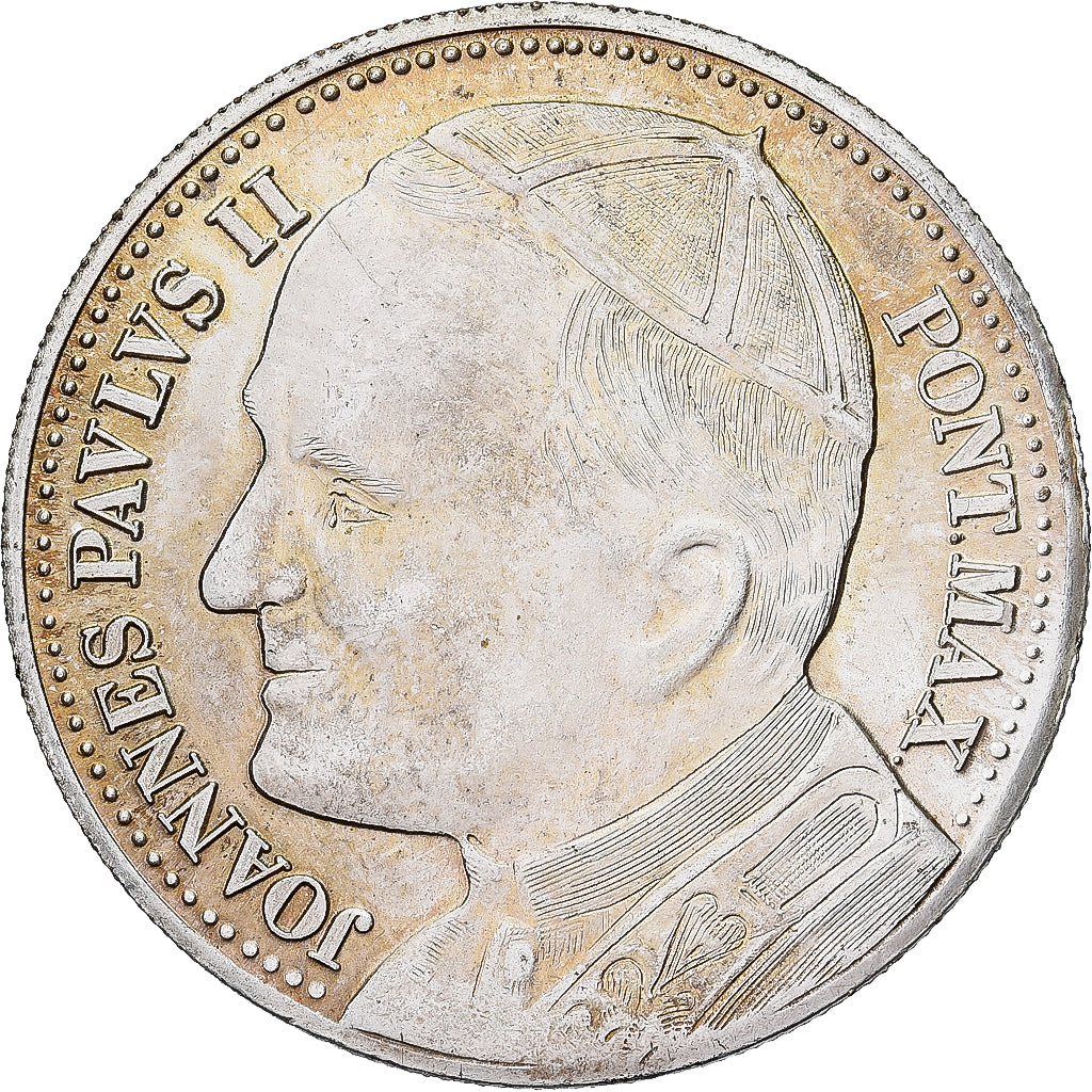 Vatican, Medal, Le Pape Jean-Paul II, Religions & beliefs, AU(50-53), Silvered