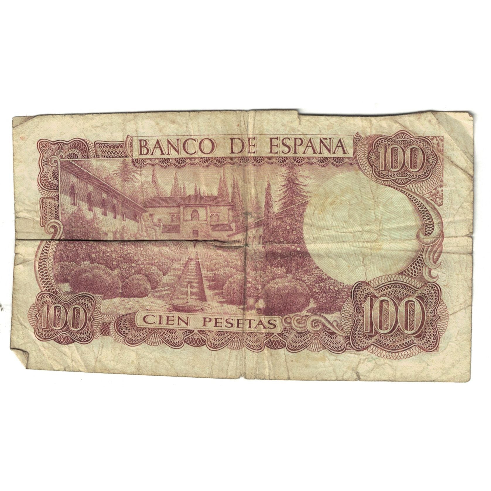 Nota, Espanha, 100 Pesetas, 1970, 1970-11-17, KM:152a, F(12-15)