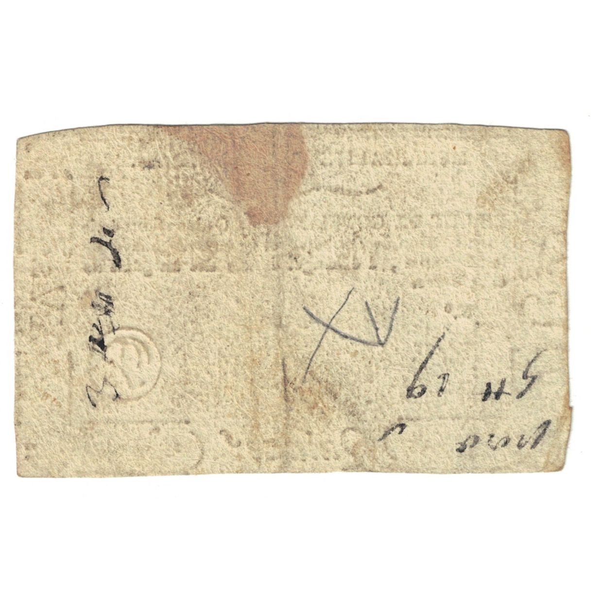 France, 15 Sous, PONT-DU-CHATEAU, VF(20-25)