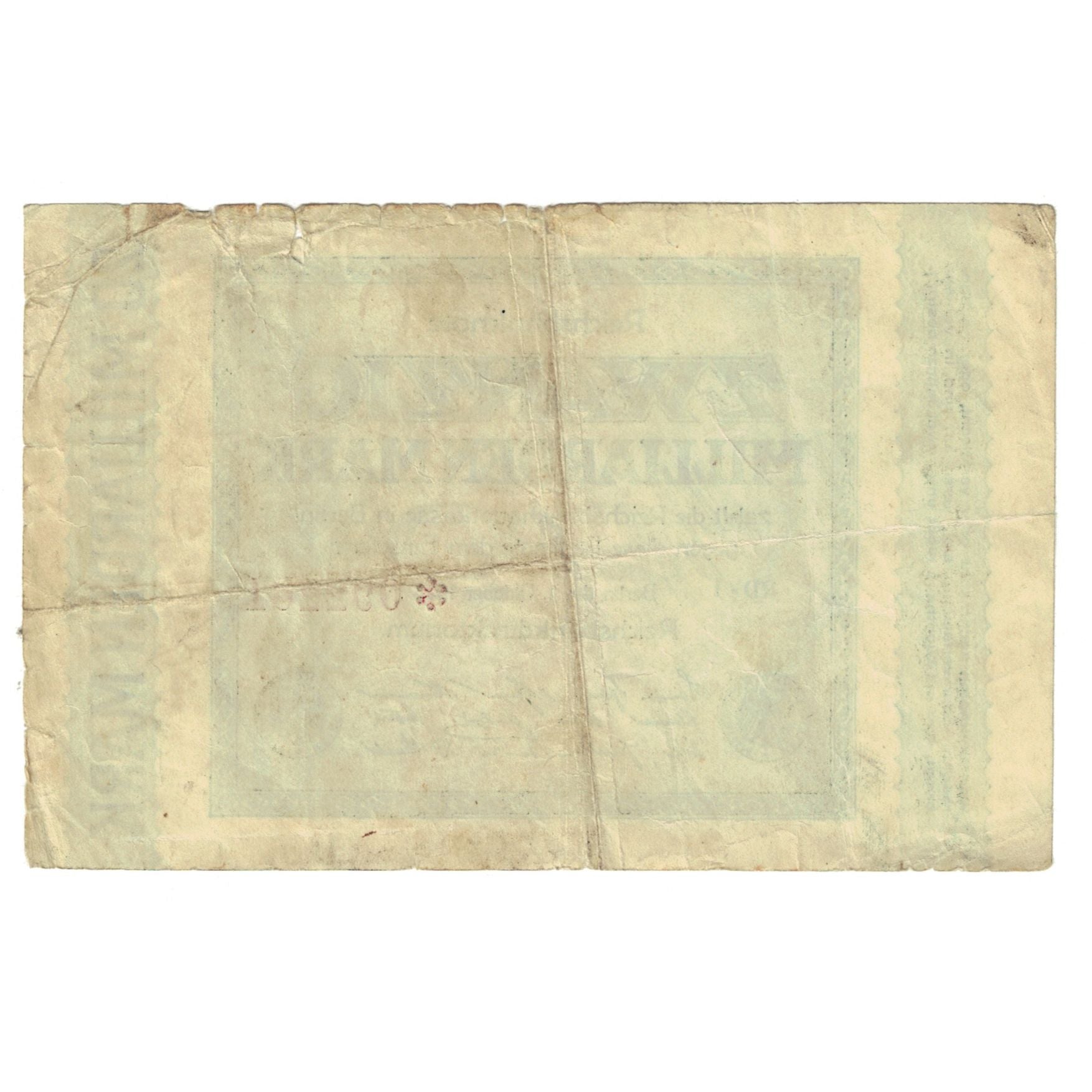 Geldschein, Deutschland, 20 Milliarden Mark, 1923, 1923-10-01, S