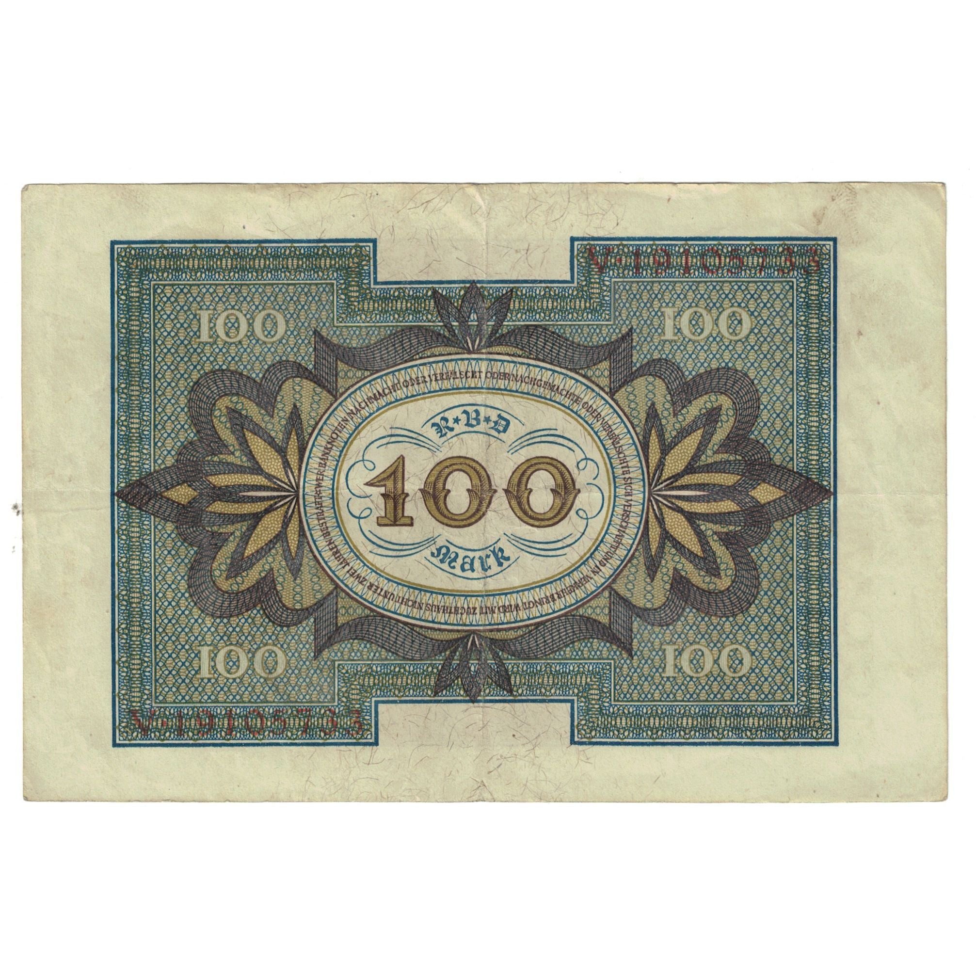 Biljet, Duitsland, 100 Mark, 1920, 1920-11-01, KM:69a, SUP