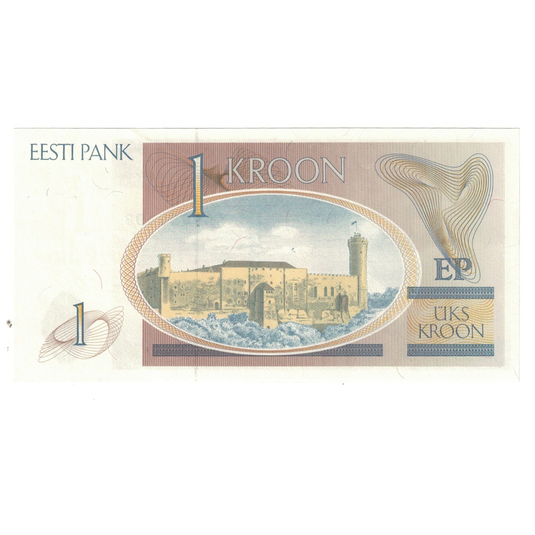 Banknote, Estonia, 1 Kroon, 1992, KM:69a, UNC(65-70)