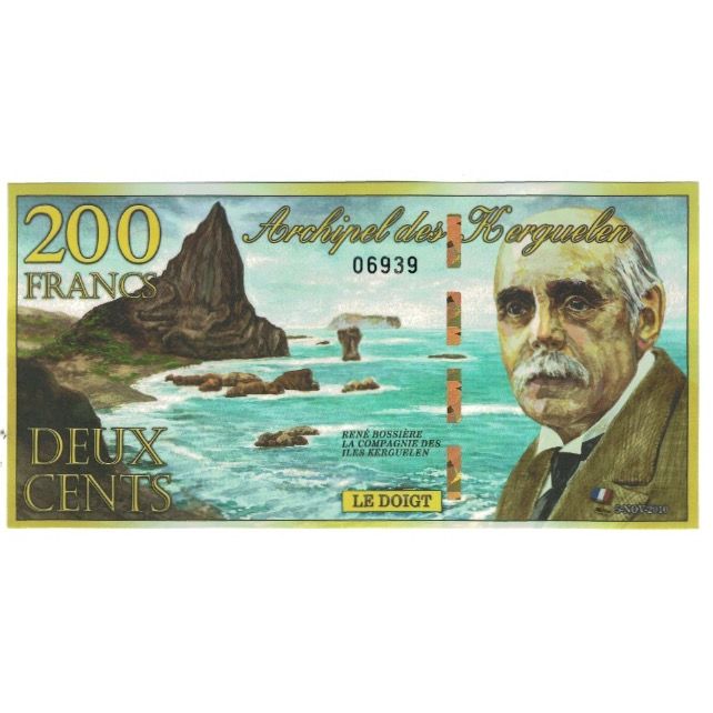 France, 200 Francs, 2010, A.49, FANTASY BANKNOTE KERGUELEN CHARCOT, UNC(65-70)