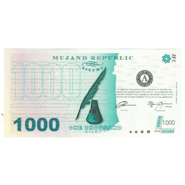 Billete, 2013, Comprobantes privados / no oficiales, FANTASY BANKNOTE 5000