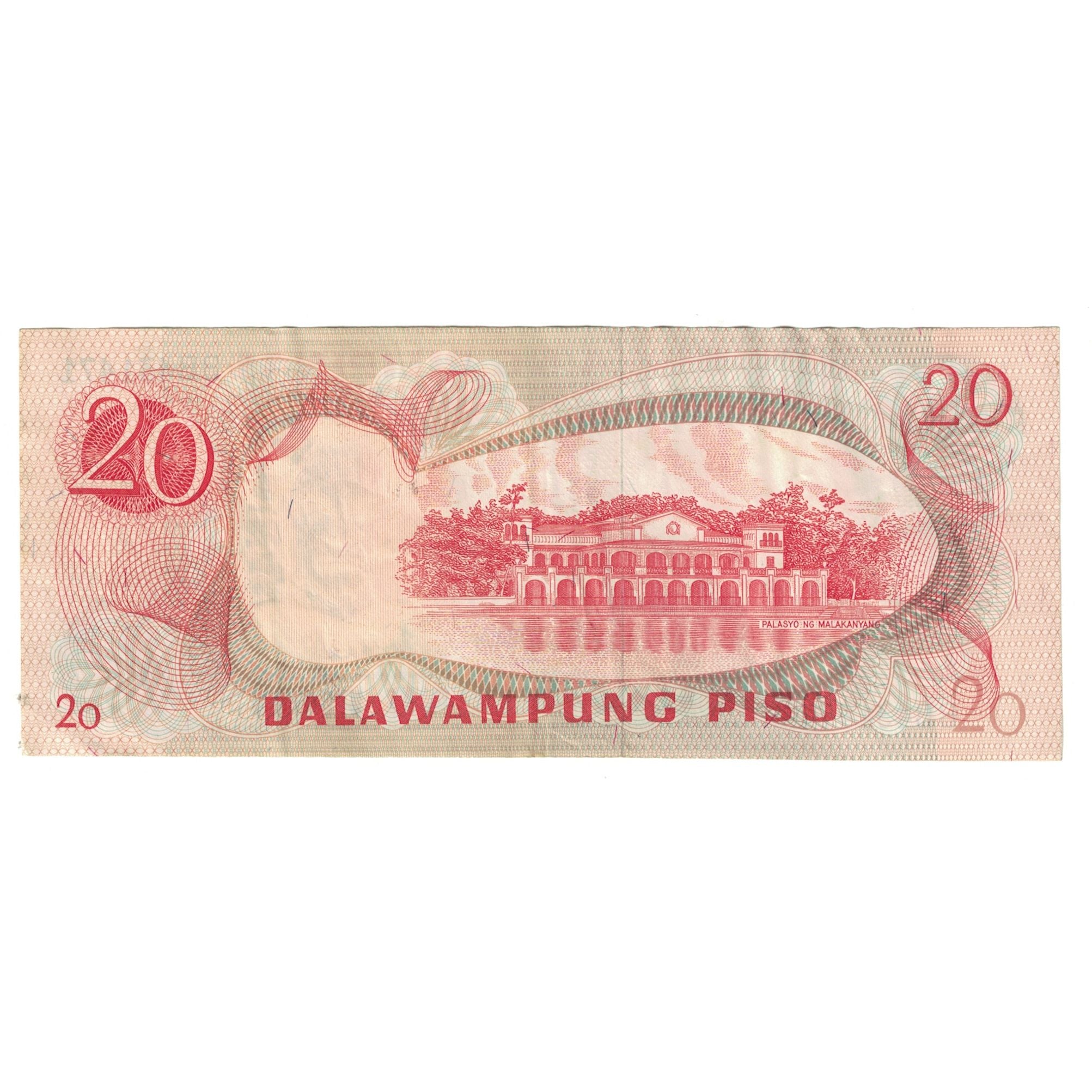 Nota, Filipinas, 20 Piso, KM:155a, EF(40-45)