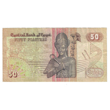 Banknote, Egypt, 50 Piastres, KM:55, EF(40-45)