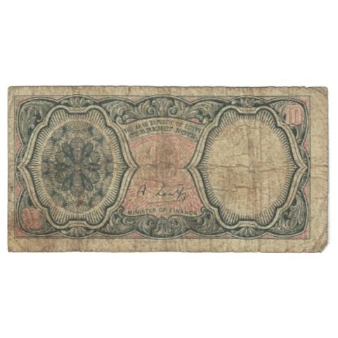 Billet, Égypte, 10 Piastres, KM:181d, B+