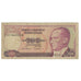 Banknote, Turkey, 100 Lira, KM:194a, VF(20-25)