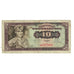 Banknote, Yugoslavia, 10 Dinara, 1965, 1965-08-01, KM:87b, VF(20-25)