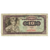 Banknote, Yugoslavia, 10 Dinara, 1965, 1965-08-01, KM:87b, VF(20-25)