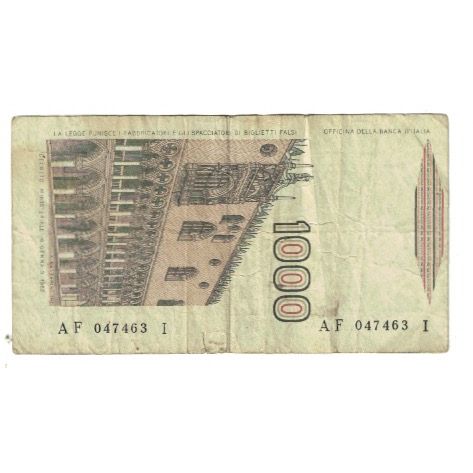 Banknote, Italy, 1000 Lire, 1982, 1982-01-06, KM:109a, VF(20-25)