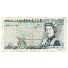 Banknote, Great Britain, 5 Pounds, KM:378c, VF(20-25)
