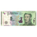 Billet, Argentine, 5 Pesos, 2015, Undated (2015), KM:359a, TTB