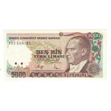 Banknot, Turcja, 5000 Lira, KM:197, UNC(65-70)