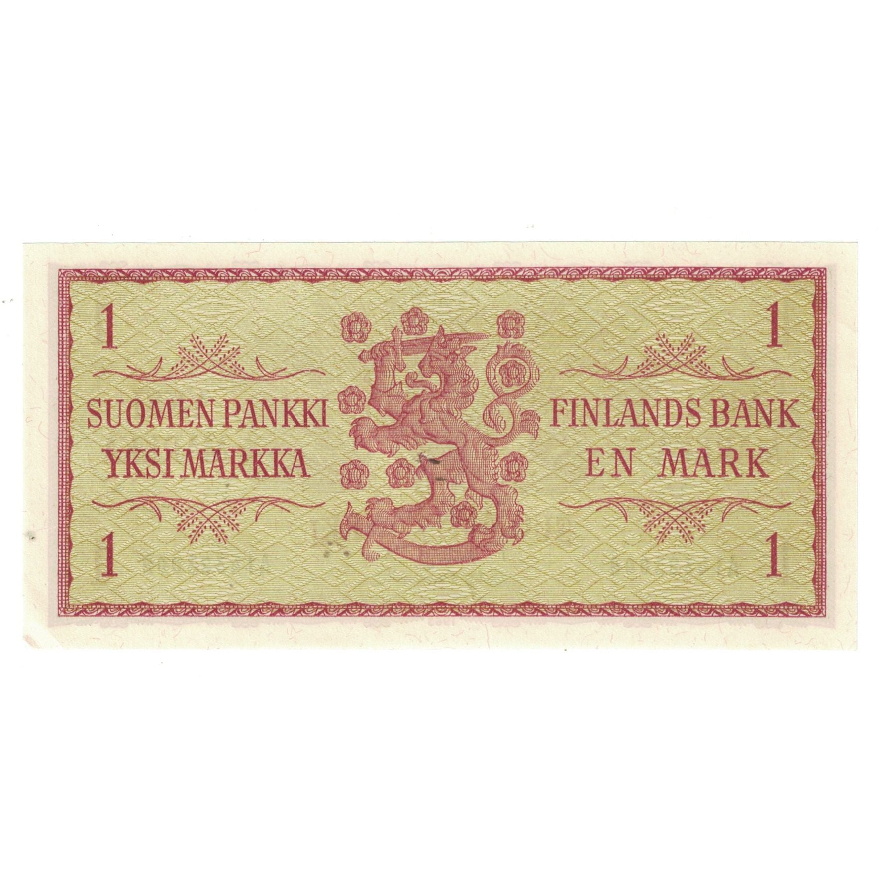 Banconote, Finlandia, 1 Markka, 1963, KM:98a, FDS