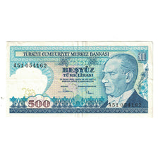 Billet, Turquie, 500 Lira, KM:195, TTB