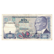 Banconote, Turchia, 1000 Lira, KM:191, BB
