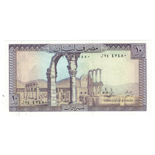 Banknote, Lebanon, 10 Livres, KM:63a, UNC(65-70)