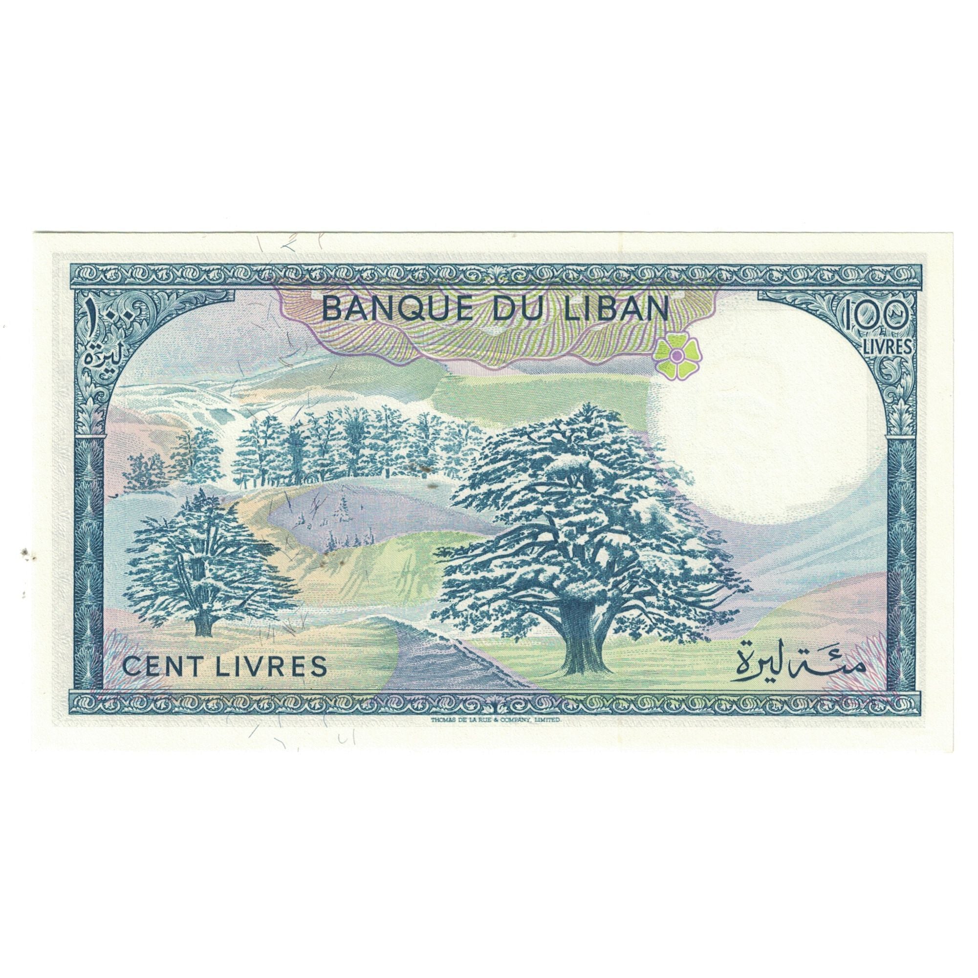 Banknote, Lebanon, 100 Livres, KM:66d, UNC(65-70)