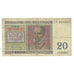 Banknote, Belgium, 20 Francs, 1950, 1950-07-01, KM:132a, VF(20-25)