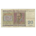 Banknote, Belgium, 20 Francs, 1950, 1950-07-01, KM:132a, VF(20-25)
