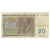 Banconote, Belgio, 20 Francs, 1956, 1956-04-03, KM:132b, MB