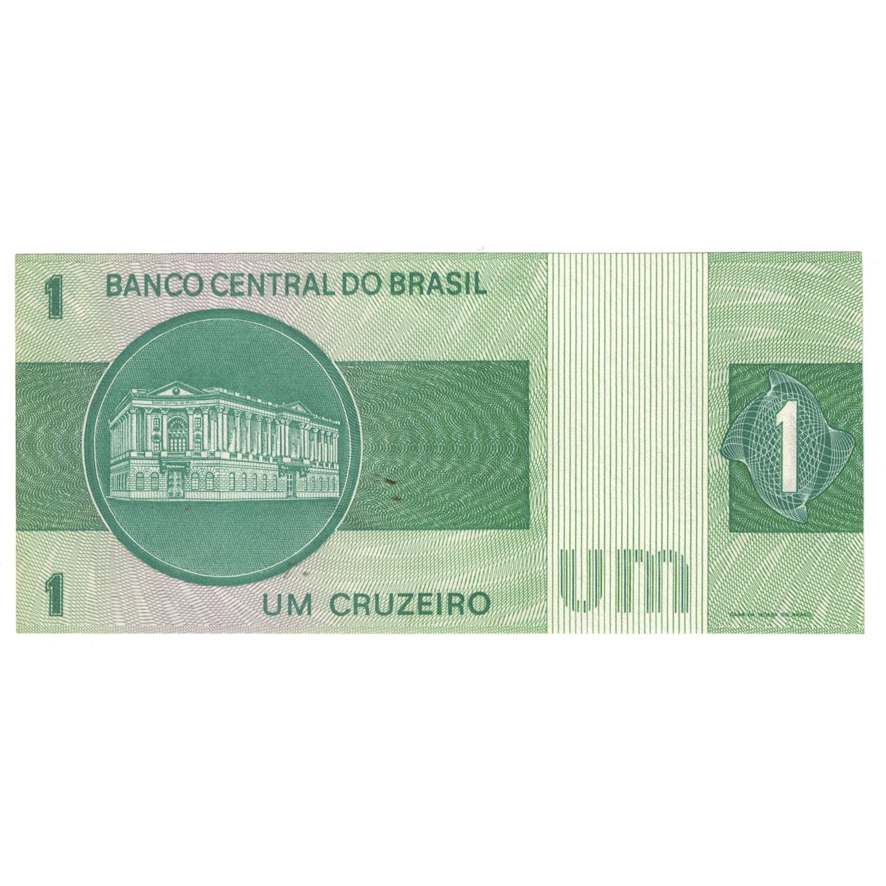 Banconote, Brasile, 1 Cruzeiro, KM:191Ac, FDS