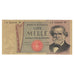 Banknote, Italy, 1000 Lire, KM:101g, EF(40-45)