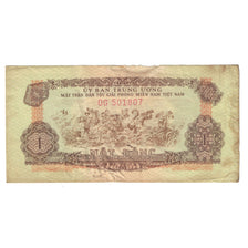 Banknote, Vietnam, 1 Dông, VF(20-25)