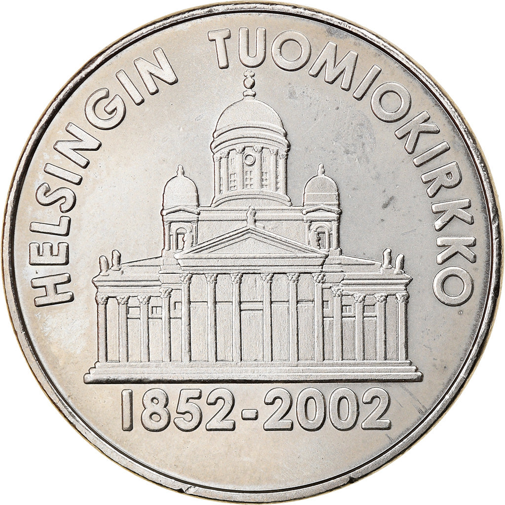 Finlande, Jeton, Rahapaja Oy, Helsigin Tuomiokirkko, 2002, FDC, Copper-nickel
