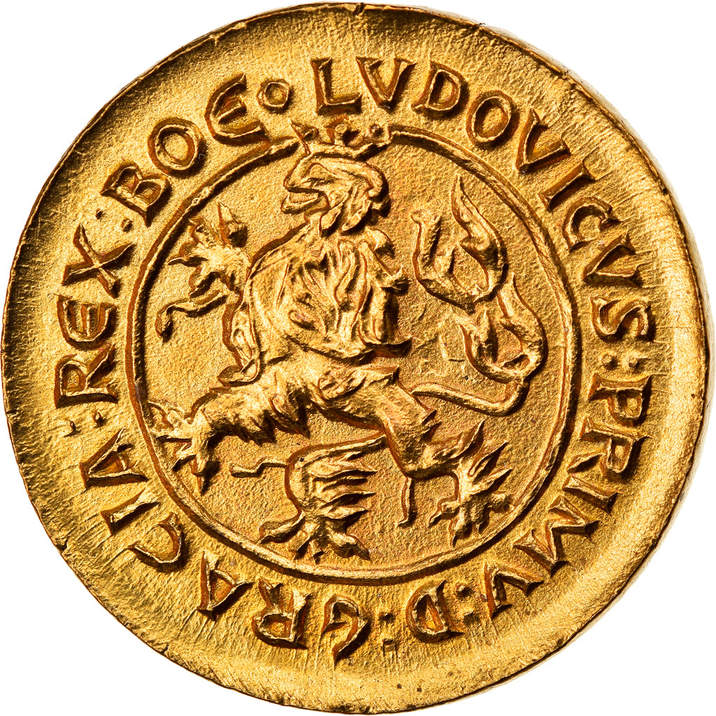 Czechoslovakia, Medal, Bohème, Reproduction, Sceau, Ludovicus Primus, History