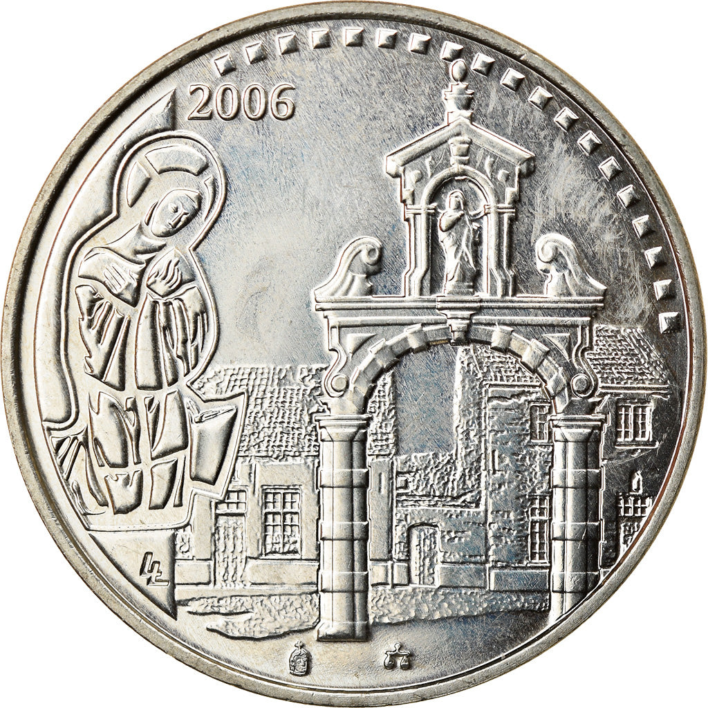 Belgium, Token, Patrimoine Mondial, Arts & Culture, 2006, MS(63), Copper-nickel