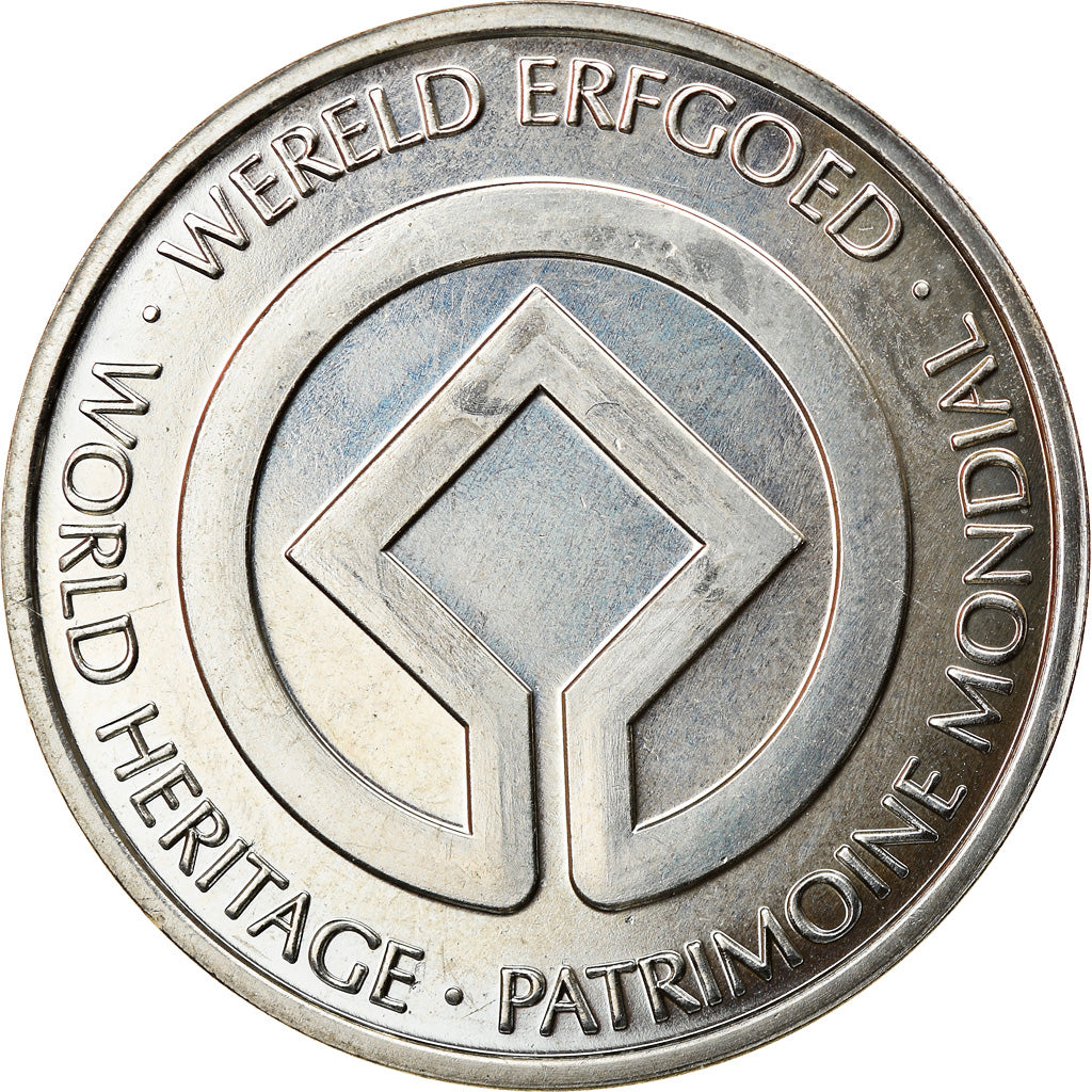 Belgium, Token, Patrimoine Mondial, Arts & Culture, 2006, MS(63), Copper-nickel