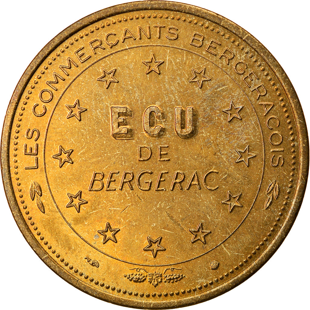 France, Ecu, Euro des Villes, 1993, Bergerac, SUP