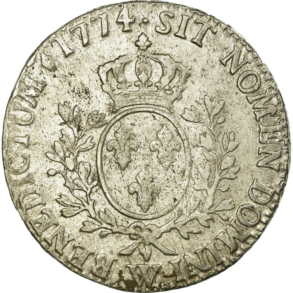 Münze, Frankreich, Louis XV, Écu à la vieille tête, Ecu, 1774, Lille, S+
