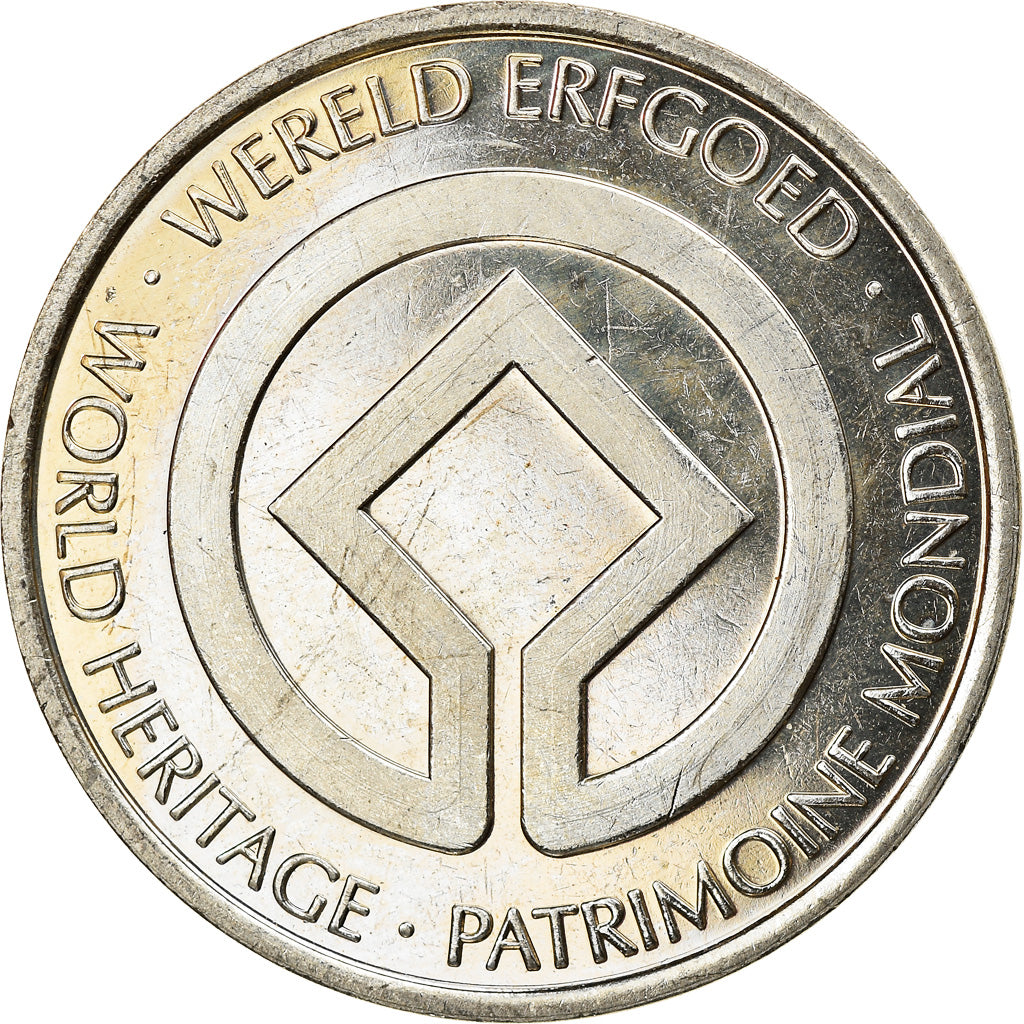 Belgique, Jeton, Patrimoine Mondial, Arts & Culture, 2005, SUP+, Copper-nickel