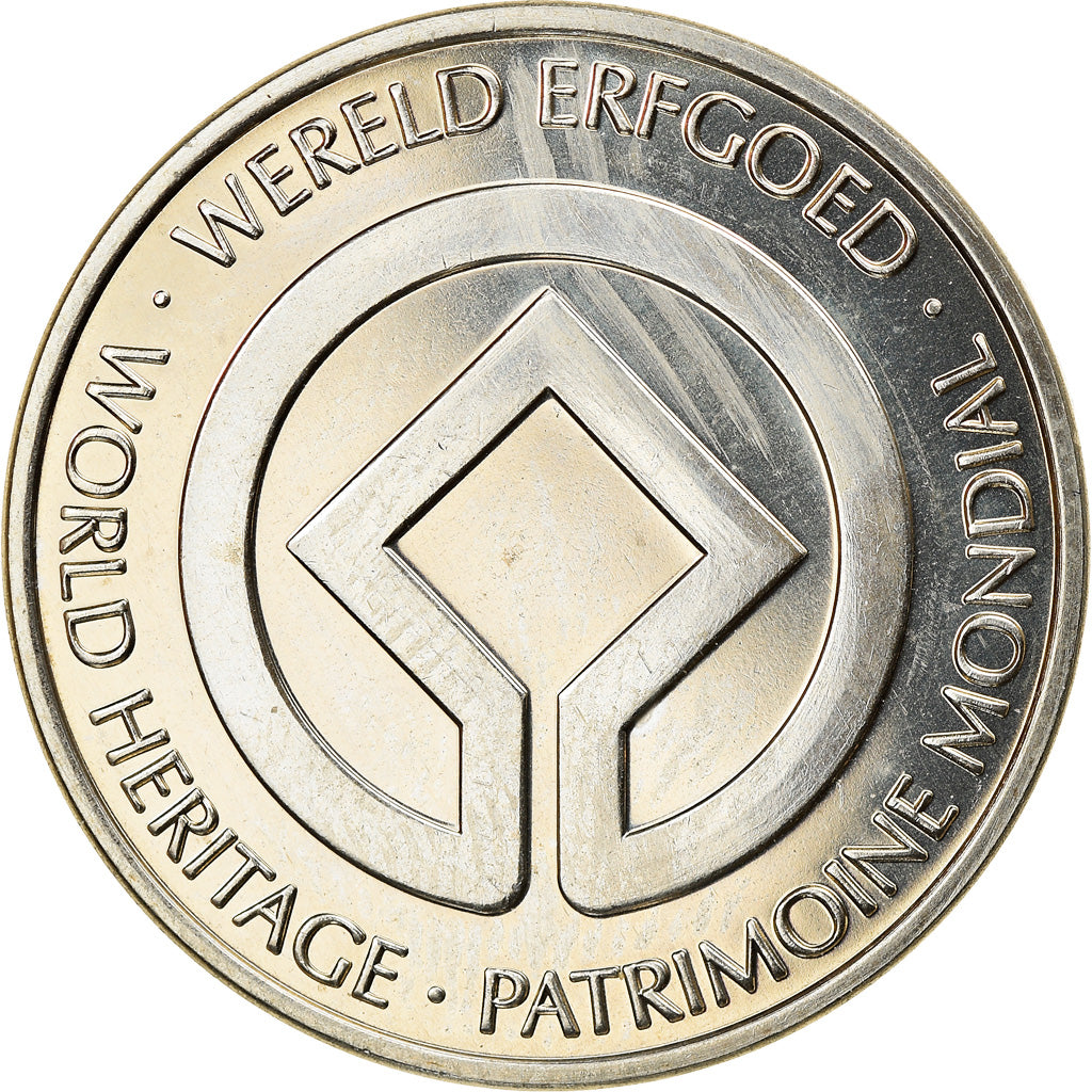 Belgium, Token, Patrimoine Mondial, Arts & Culture, 2010, MS(64), Copper-nickel