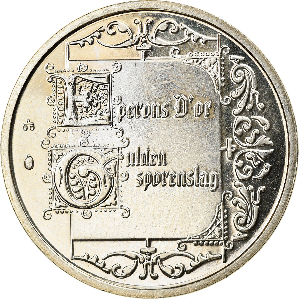 Nederland, Token, Pérons d'Or, Gulden Sporlenslag, 2002, UNC-, Cupro-nickel