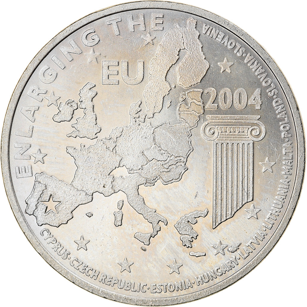 Finlande, Jeton, Rahapaja Oy, Enlarging the European Union, 2004, FDC