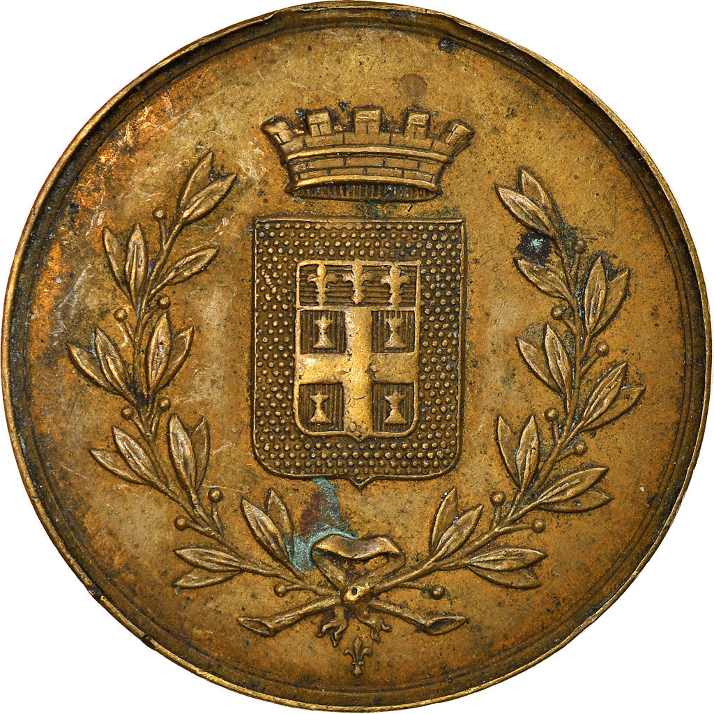 France, Token, Fête de Bienfaisance, 1880, AU(50-53), Copper
