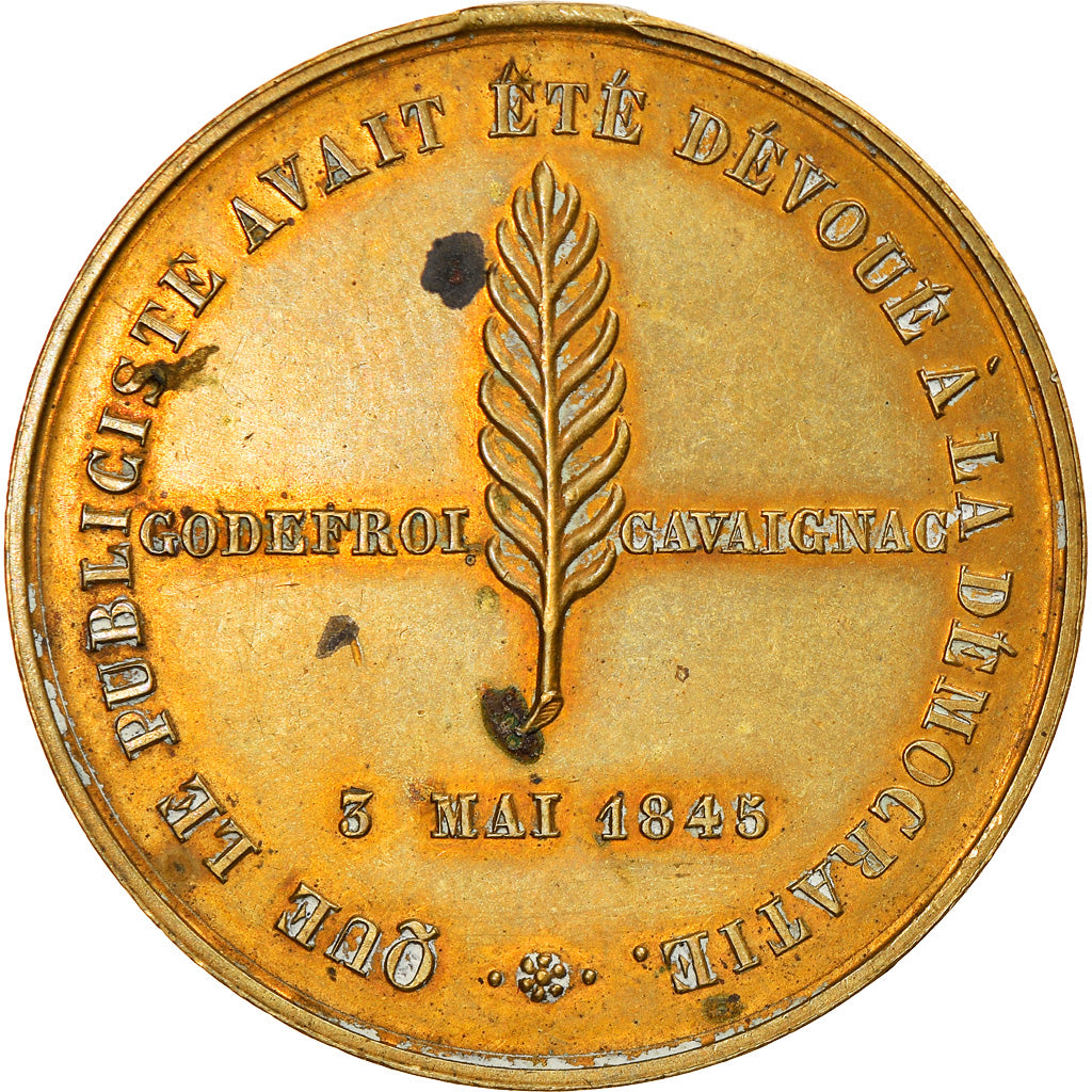 France, Token, Général Louis Eugène CAVAIGNAC, Chef du Pouvoir Exécutif -