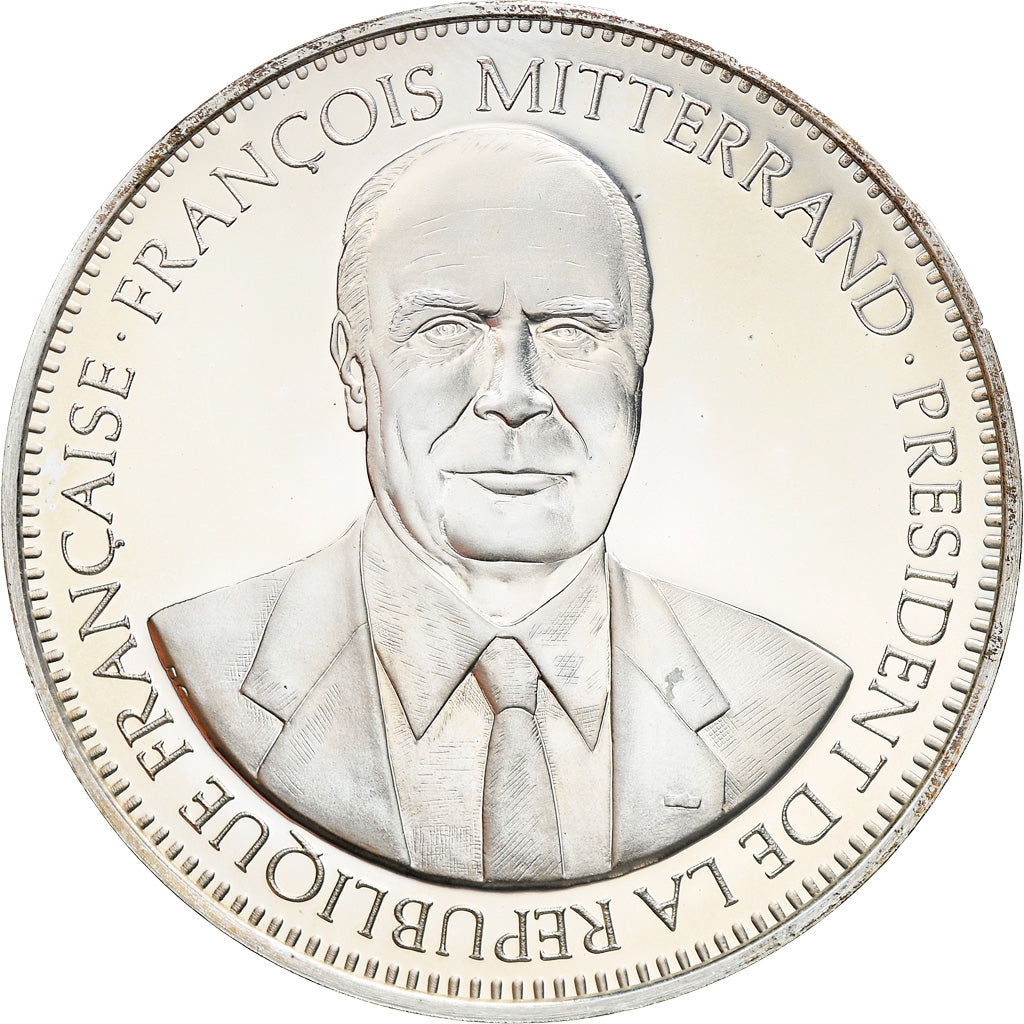 France, Medal, François Mitterrand, 21ème Président de la République