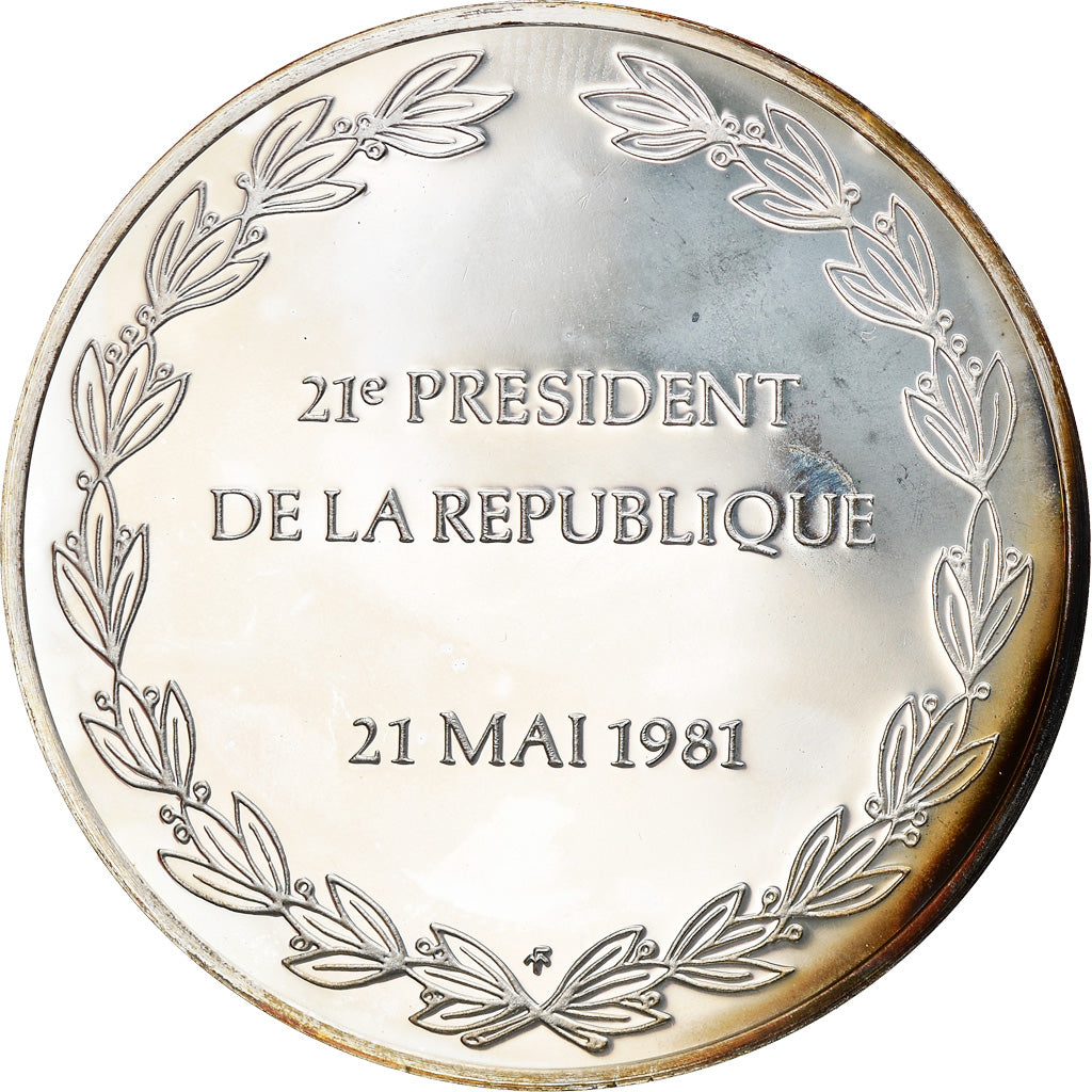 France, Medal, François Mitterrand, 21ème Président de la République