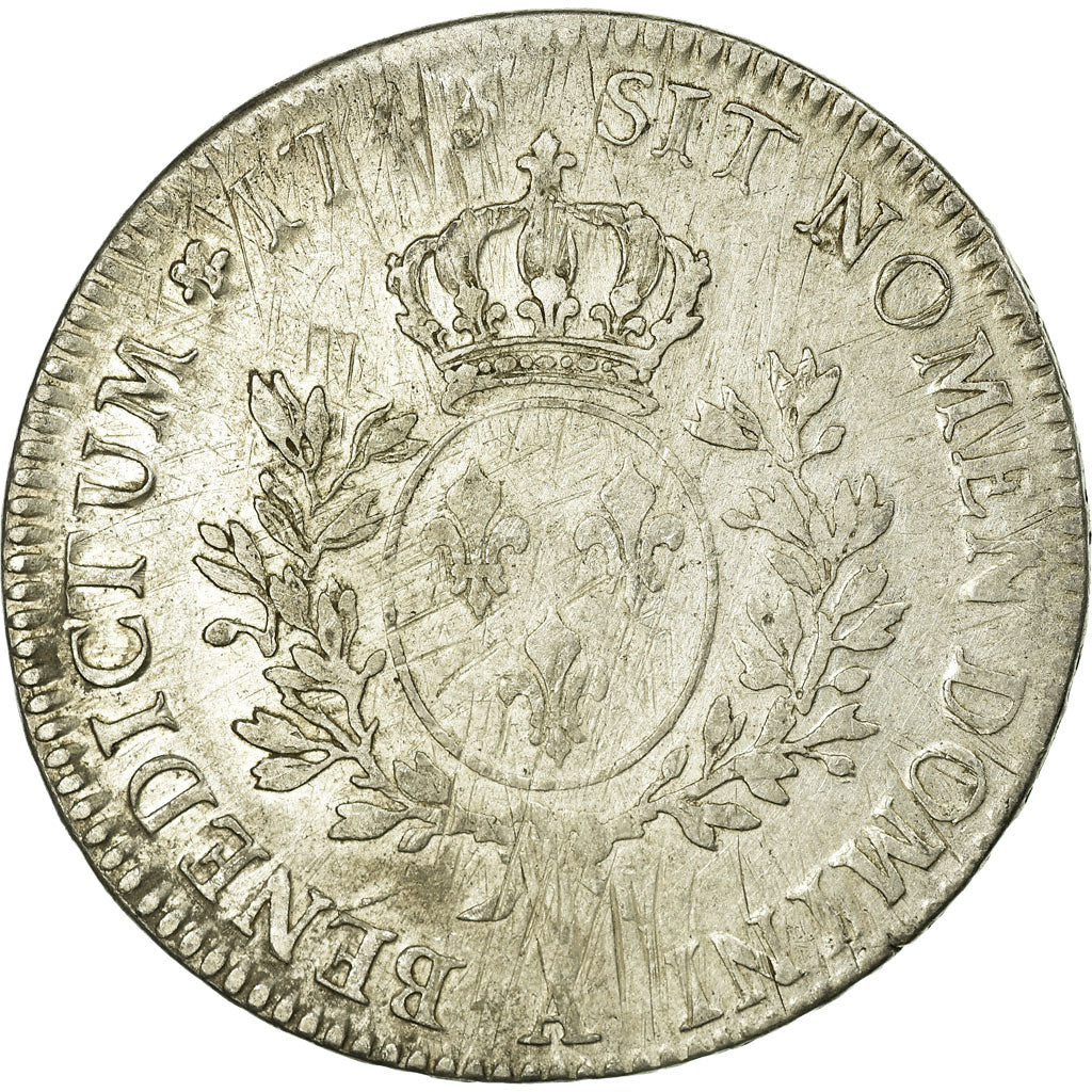 Monnaie, France, Louis XV, Écu au bandeau, Ecu, 1743, Paris, TTB, Argent