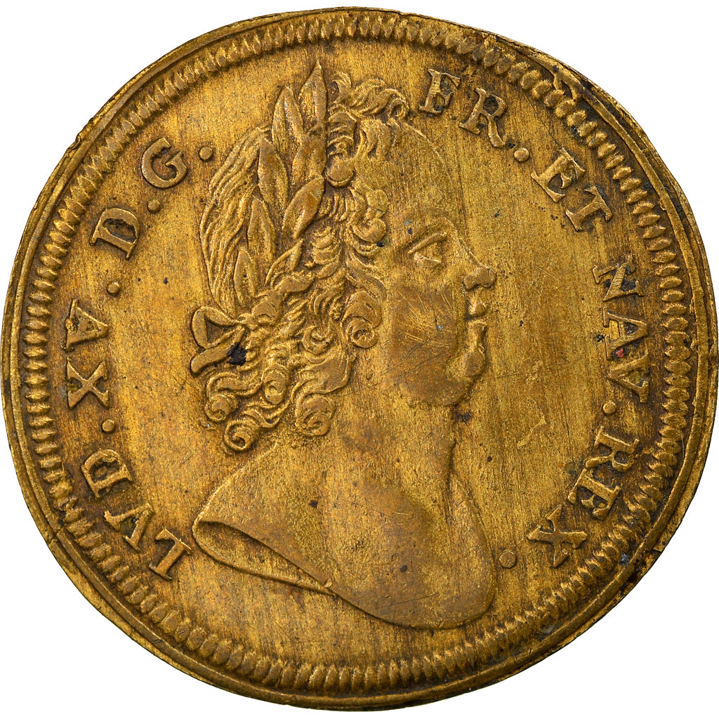 France, Token, Royal, Louis XV, Nuremberg, Johann Jacob Dietzel, History