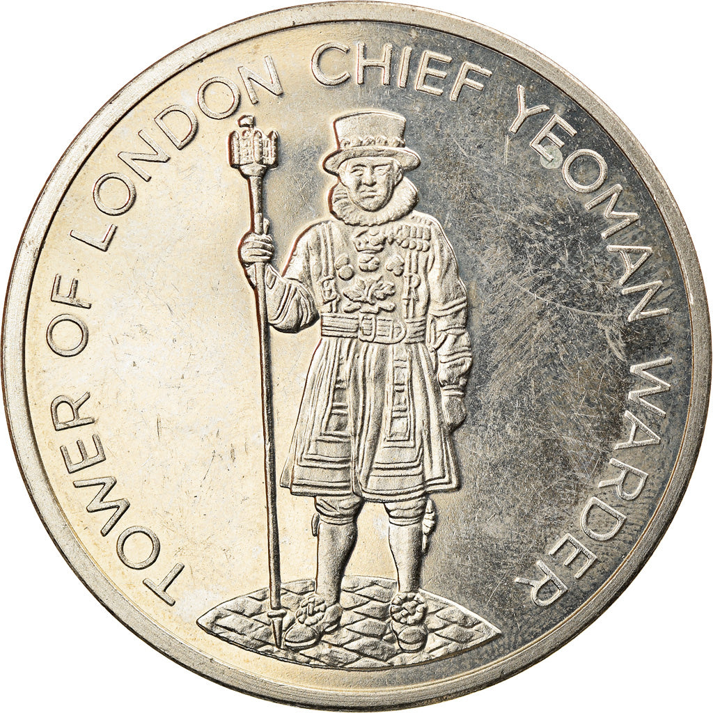 Regno Unito, Token, Touristic token, The Tower of London, SPL-, Rame-nichel